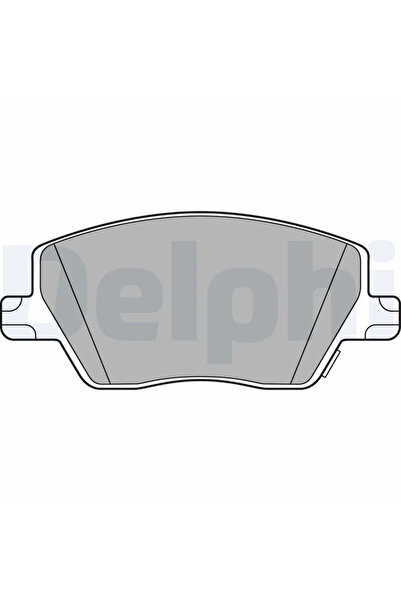 DELPHİ Комплект спирачни накладки за дискови спирачки Fiat Tipo