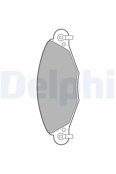 DELPHİ Brake Pad Set Disc Brake Citroen C5 1/C5 2