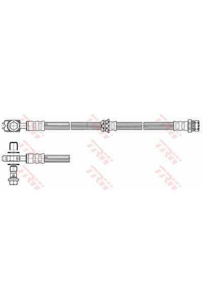 TRW Furtun Frana Vw Passat B6/Passat B7/Passat Cc B6