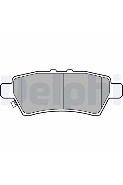 DELPHİ Set Placute Frana Frana Disc Nissan Navara NP300/Pathfinder 3