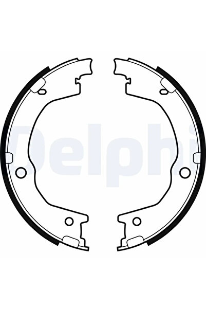 DELPHİ Комплект спирачни челюсти Honda Cr-5 2 Hyundai H-1 / Starex Bus/H-1 Bo...