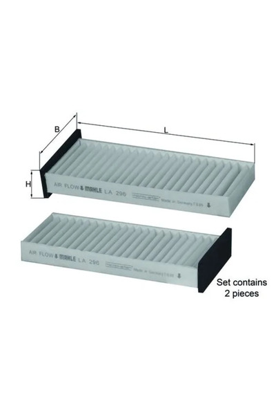 MAHLE Filtru Aer Habitaclu Mitsubishi Carisma/Colt 5/L200