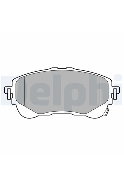 DELPHİ Комплект спирачни накладки за дискови спирачки Lexus LBX Suzuki Swace