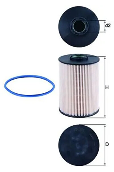 MAHLE Filtru Combustibil Citroen C5 3/C6 Peugeot 407/607