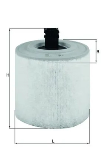 MAHLE Filtru Aer Opel Astra K Vauxhall Astra Model 7