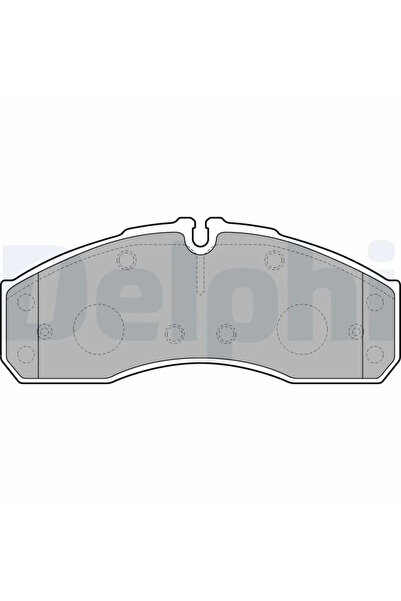 DELPHİ Brake Pad Set Disc Brake Mercedes-Benz Sprinter 5-T Platform/Chassis/V...