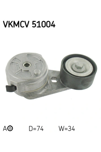 SKF Обтегач на ангренажен ремък Mercedes-Benz Actros MP2 / MP3