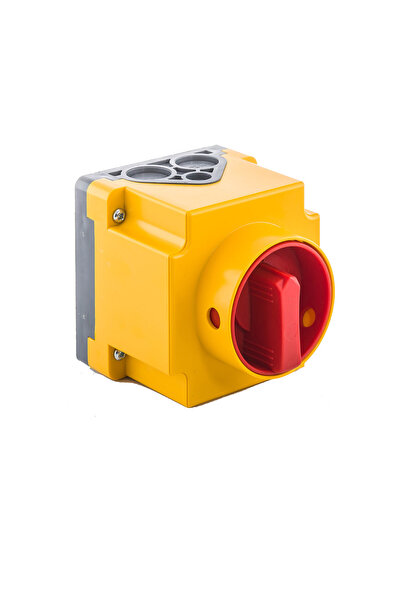 Other Întrerupător cu came 01 16A 3P în carcasă, buton mare roșu, 3 x lacăt IP65