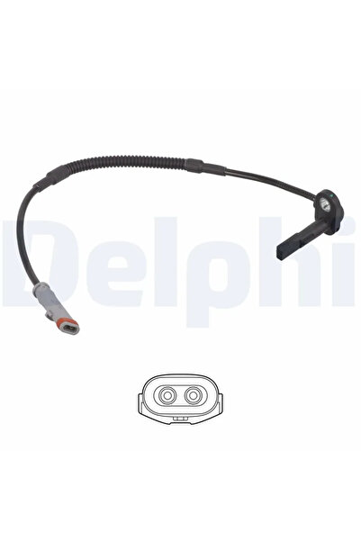 DELPHİ Wheel Speed ​​Sensor Opel Astra J/Insignia A/Zafira Tourer C Vauxhall ...