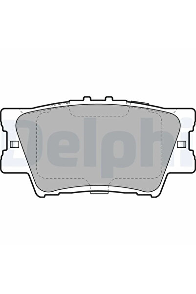 DELPHİ Set Placute Frana Frana Disc Lexus Es/Hs Toyota Aurion/Avalon Limuzina...