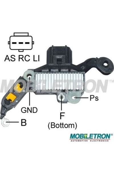 Mobiletron Regulator alternator Ford Focus 2/Mondeo 3/Tourneo Connect Jaguar ...