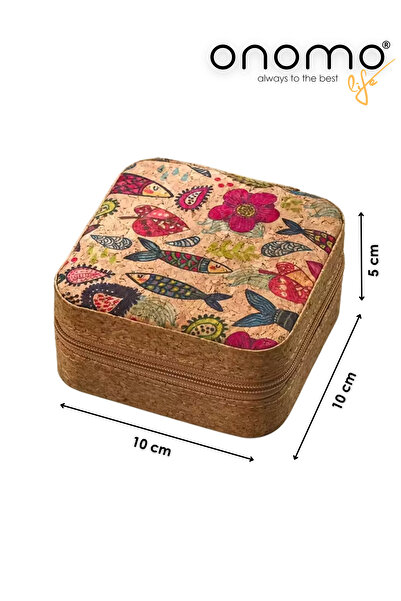 Onomo Life Jewelry Box, Organizer Jewelry Organizer Fish Pattern