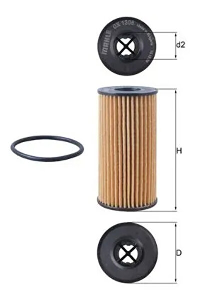 MAHLE Filtru Ulei Dacia Dokker Microbus/Duster/Lodgy Mercedes-Benz Citan Tour...