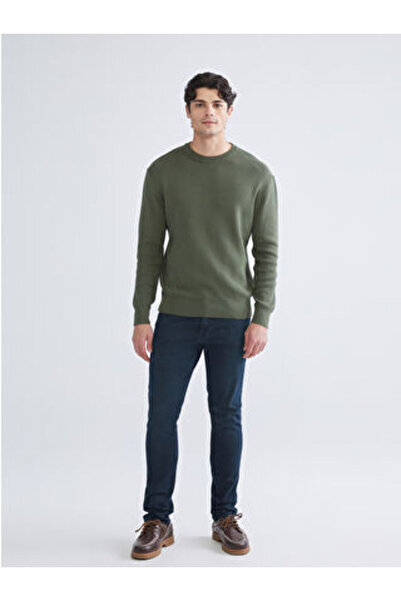 LC Waikiki Pantaloni din denim slim fit, cu o țesătură elastică care îmbracă ...