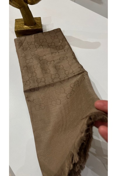 EB SCARF شال حريري من الصوف عالي الجودة ذو اتجاه واحد