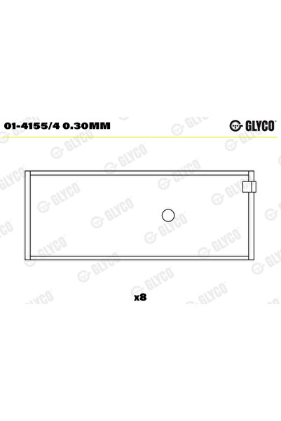 GLYCO Cuzineți Biela Citroen Berlingo / Berlingo First Microbus/C4 1