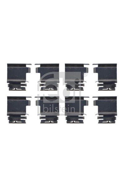 FEBI BILSTEIN Set Accesorii Placute Frana Punte Fata Mercedes-Benz 5-Class/Vito