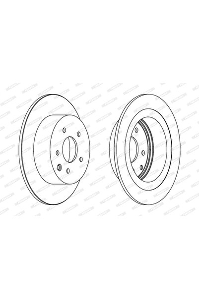 FERODO Disc Frana Nissan Altima/Bluebird Sylphy / Sylphy 3/Juke