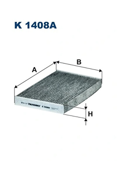 Filtron Cabin Air Filter Citroen C3 Aircross 2 Opel Crossland 10 / Crossland/...