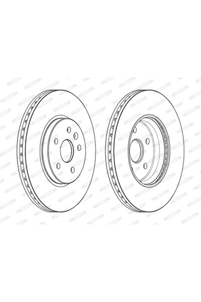 FERODO Disc Frana Chevrolet Trax Opel Mokka / Mokka 10/Mokka 10 Van