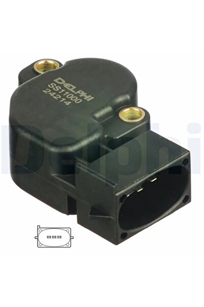 DELPHİ Senzor Pozitie Clapeta Acceleratie Ford Escrt 6/Escrt Classic/Focus 1