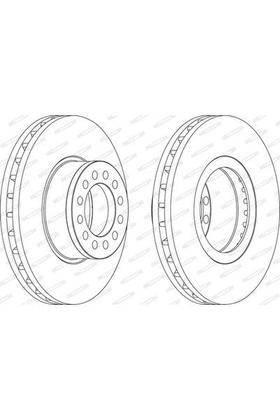 FERODO Disc Frana Man Tgm 1/Tgs 1/Tgx 1