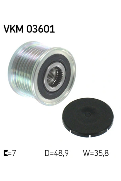 SKF Sistem Roata Libera Generator Dacia Dokker Microbus/Duster/Lodgy Nissan 1...