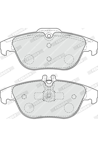 FERODO Brake Pad Set Disc Brake Mercedes-Benz 190/C-Class/E-Class