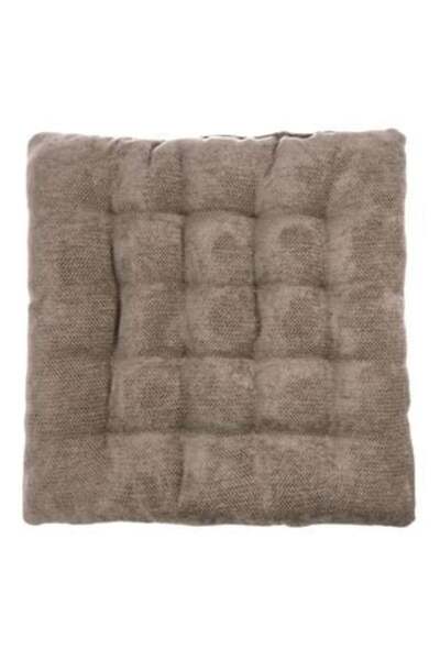 Aneliz Perna Scaun Decorativa Chenile Maro 40 x 40 cm