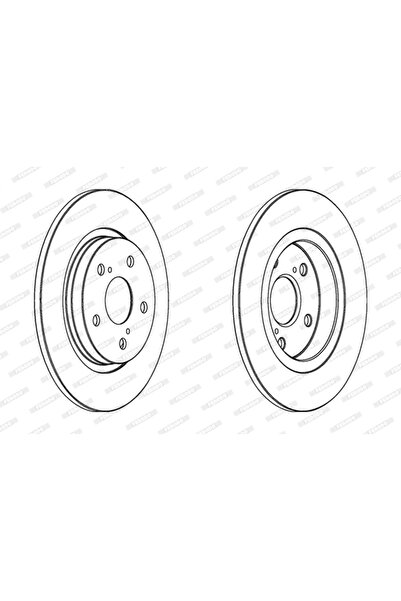 FERODO Disc Frana Toyota Avensis