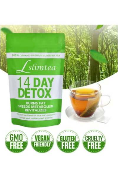 Wins Town أكياس شاي التخلص من السموم، شاي التخسيس لإنقاص الوزن، شاي التخلص من السموم يدعم صحة الجهاز الهضمي