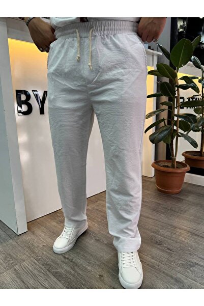 BYATA MENS STYLE Men's linen trousers