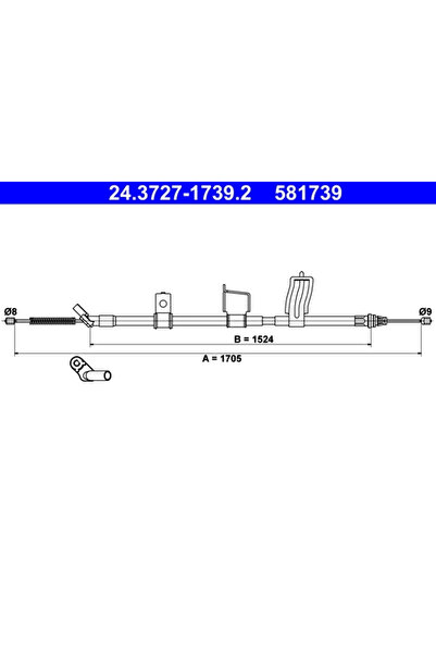 Ate Cablu Frana De Parcare Nissan Qashqai 1/Qashqai 2