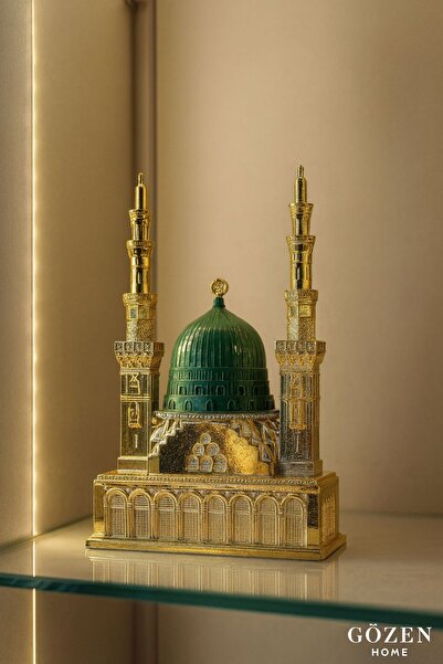 Genel Markalar Gold Kaplama Üç Boyutlu Mescid-i Nebevî Kubbe Minare