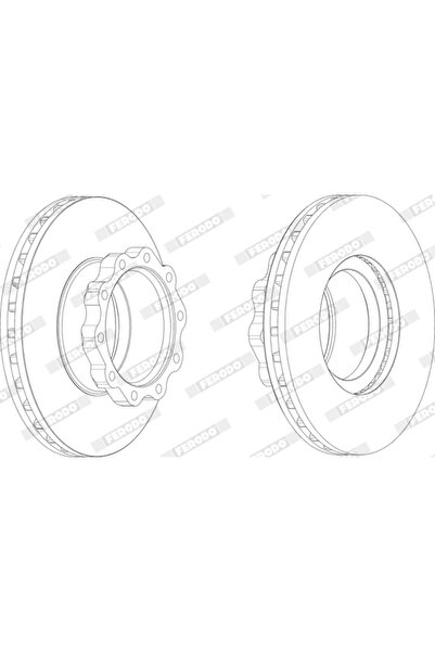 FERODO Disc Frana Man E2000/F2000/F90