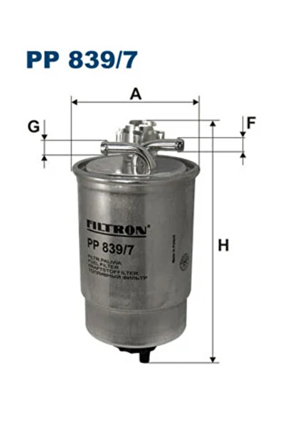 Filtron Горивен филтър Seat Arosa Vw Lupo 1/Polo