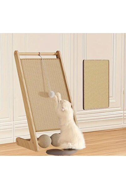 Yonga Sanat Atölyesi Cat Scratching Post, Play and Scratching Platform