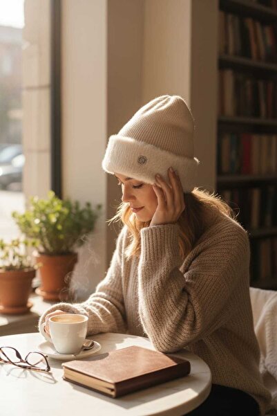 Aware Time Kadın Peluş İçi polarlı Bere