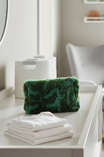 Mama Yoyo Baby&Kids Green Leaf Plush Baby Care Bag Large Volume Multi-Purpose Bag