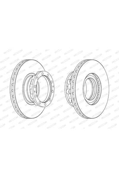 FERODO Disc Frana Man L2000/Tgl 1/Tgm 1
