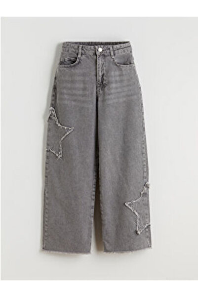 LC Waikiki Plus New Season Wideleg Girls' Jeans