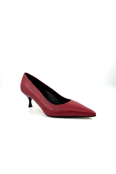 Desire Genuine Leather Red Stiletto