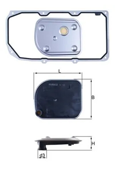 KNECHT Filtru Hidraulic Cutie De Viteze Automata Mercedes-Benz A-Class/B-Clas...