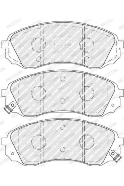 FERODO Set Placute Frana Frana Disc Hyundai H-1 Cargo/H-1 Travel Kia Carnival...