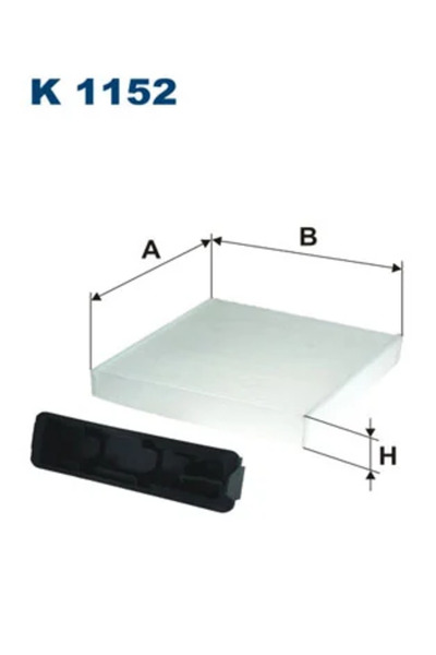 Filtron Filtru, Aer Habitaclu Renault Modus / Grand Modus (f/jp0_) 2004-2016 Benzina