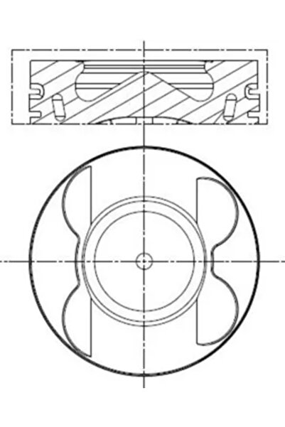 MAHLE Piston Pentru Cilindrii 4-6 Mercedes-Benz G-Class/Sprinter 3,5-T Tourer...