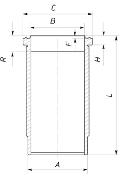 MAHLE Camasa Cilindru Volvo B12/F12/N12