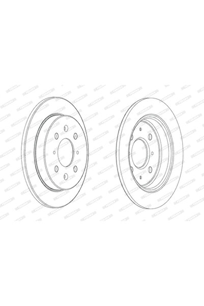 FERODO Brake Disc Honda City 5 Sedan/Jazz 3/Jazz 4