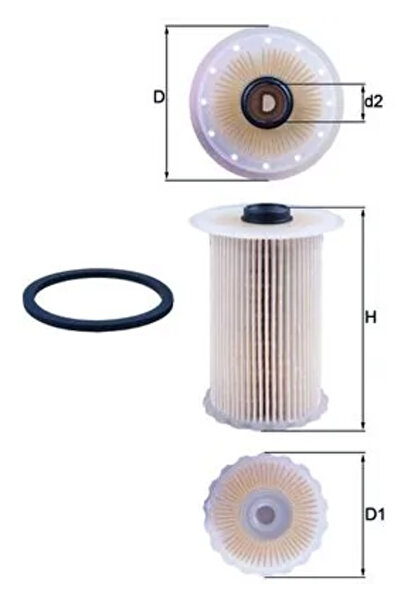 KNECHT Filtru Combustibil Ford C-Max/Focus 2/Galaxy 2