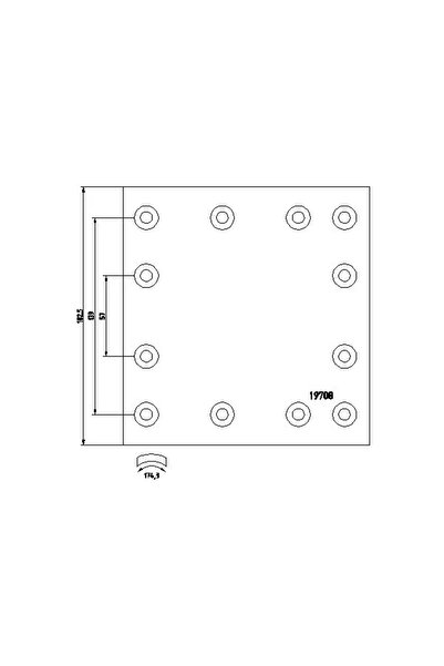 TEXTAR Set Garnituri De Frictiune Frana Tambur Man M 2000 L/M 2000 M